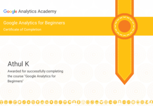 google analytics certification